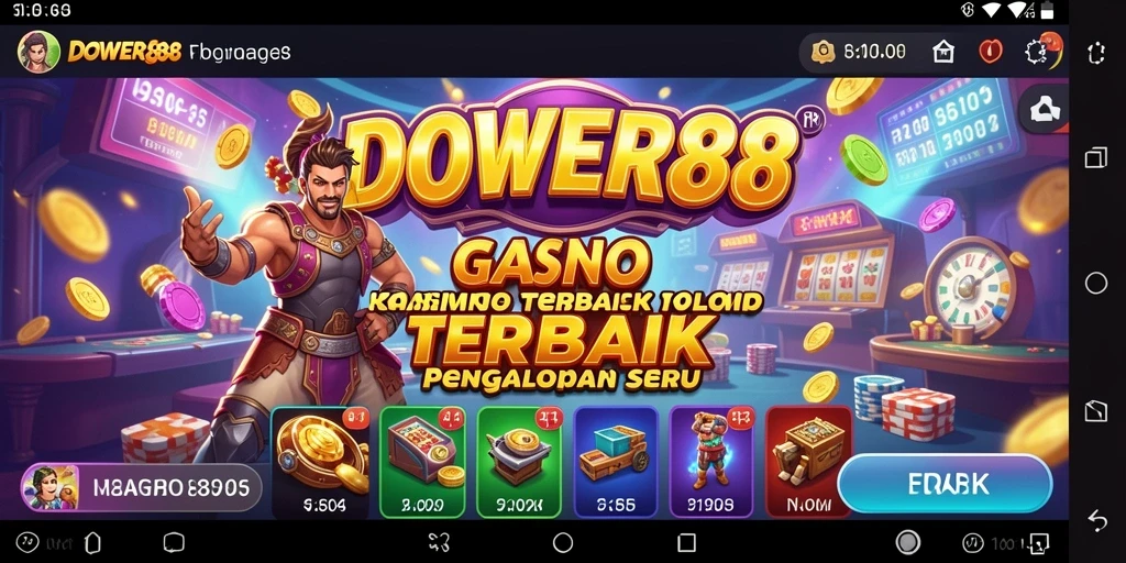 Tampilan gameplay DOWER88 yang menarik dan mengasyikkan.