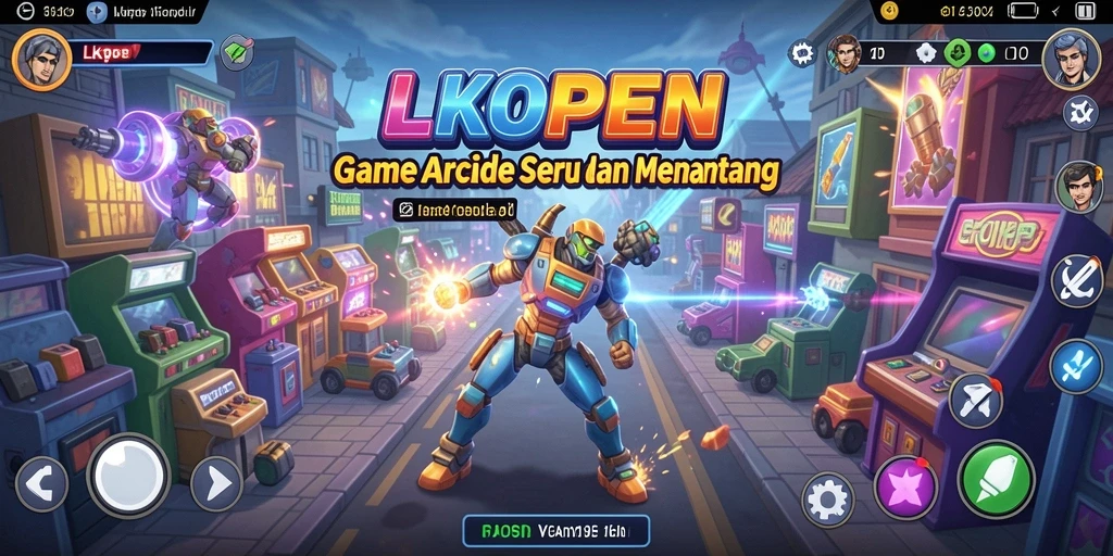Tampilan gameplay LKOPEN yang seru dan penuh tantangan.