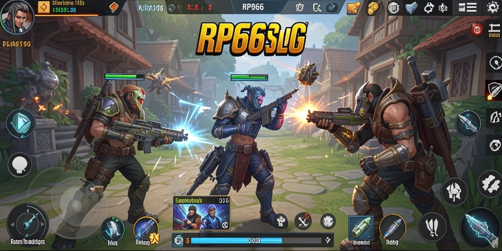 Tampilan gameplay seru dan strategis dalam RP66.