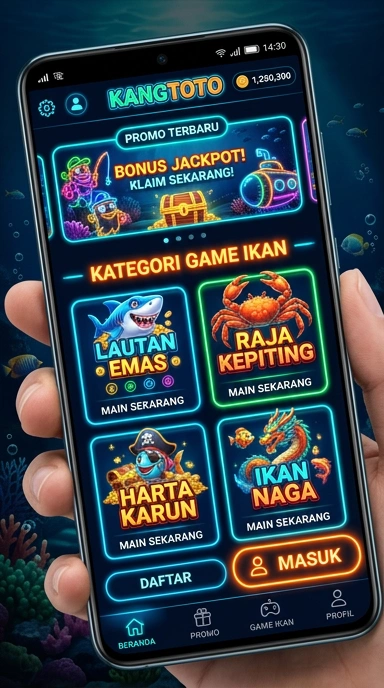 Tampilan beranda Kangtoto dengan berbagai aplikasi terbaru.